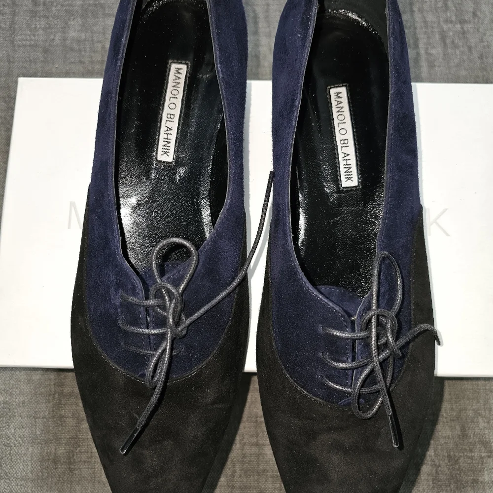 MANOLO BLAHNIK SUEDE - Picture 6 of 6